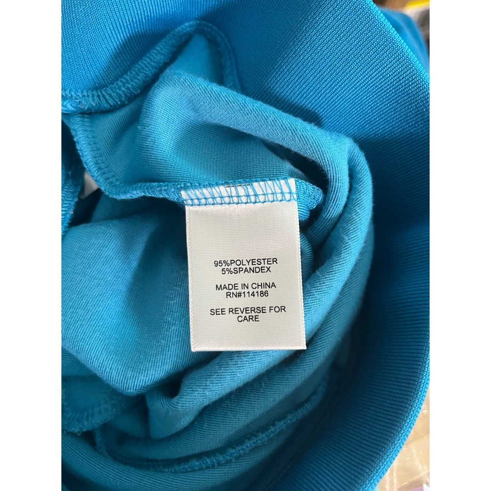 Juicy Couture‎ Blue Velour Rhinestone Logo Track Pants Small Y2K Straight Leg - Picture 5 of 5